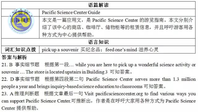 合肥七中老师解读2017年高考全国Ⅰ卷英语试卷评析(图5)