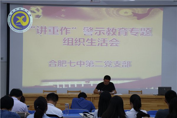合肥七中开展“主题党日+组织生活会”活动(图4)