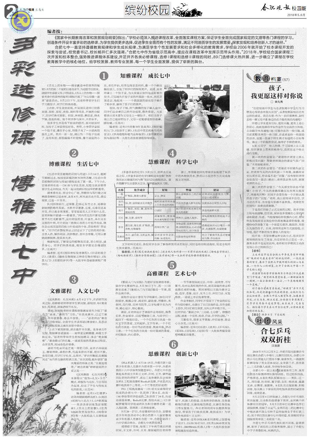 合肥七中校报61期(图3)