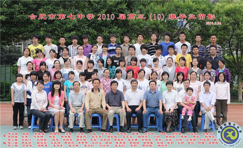 合肥七中2010届高三年级师生合影(图11)