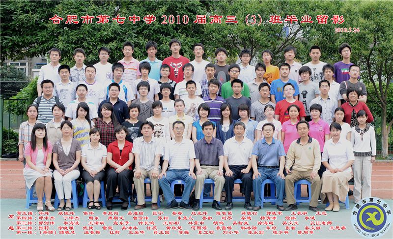 合肥七中2010届高三年级师生合影(图4)