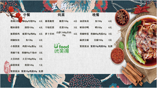 合七美食先知道（本周菜谱）(图3)