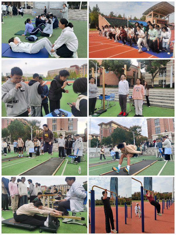 合肥七中高二年级顺利开展体测工作(图2) 合肥七中高二年级顺利开展体测工作(图2)