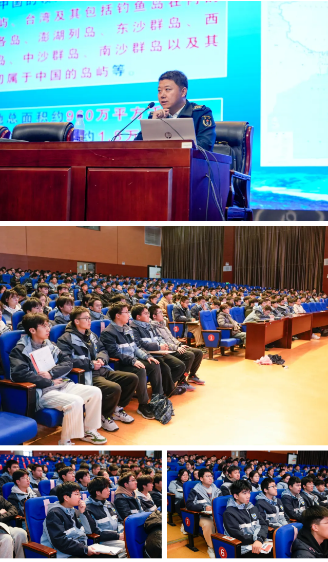 深蓝力量筑国防，桃蹊大讲堂精彩开讲啦(图2)