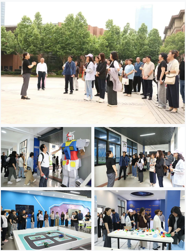 天津市南开区教育考察团莅临合肥七中考察交流(图2)