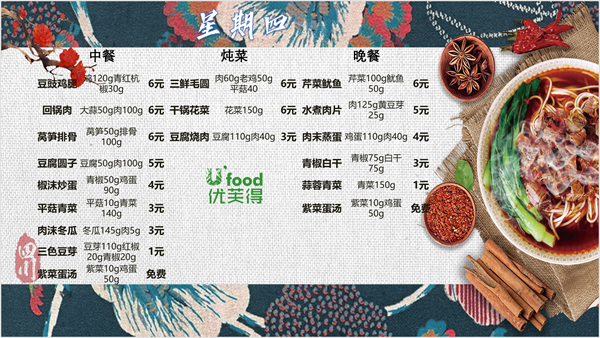 合七美食先知道（本周菜谱）(图6)