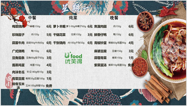 合七美食先知道（本周菜谱）(图3)