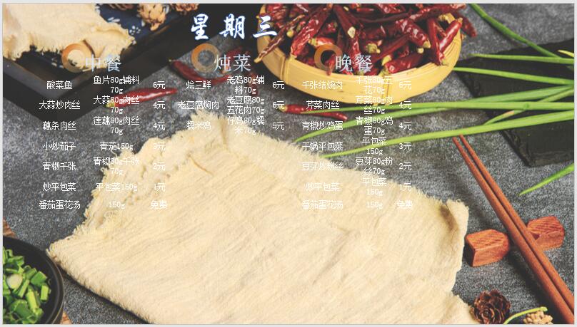 合七美食先知道（本周菜谱）(图5)