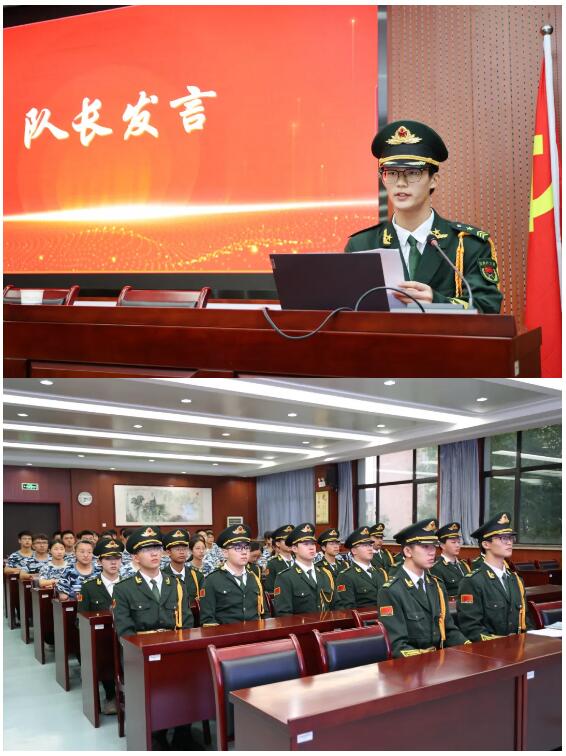薪火相传擎红旗！合肥七中国旗护卫队以理论铸魂、以青春护旗(图3)